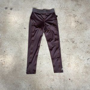 Balenciaga Brown Activewear Leggings